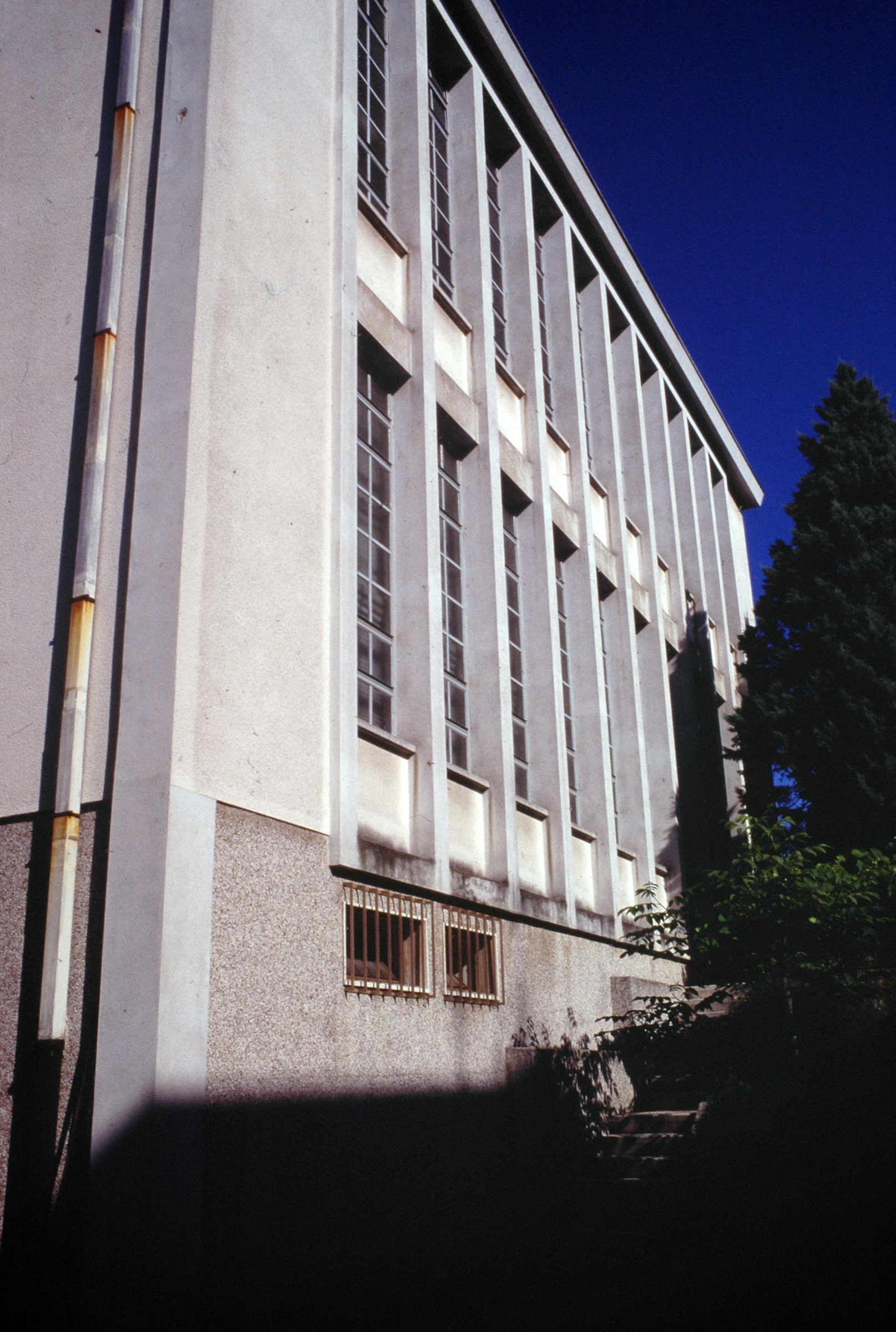 Esterno dell'Istituto in una foto degli anni '60